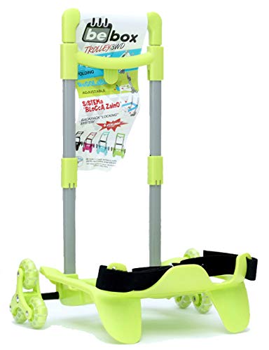 Chariot pliable Be Box Seven contre les sacs lourds | Vert clair