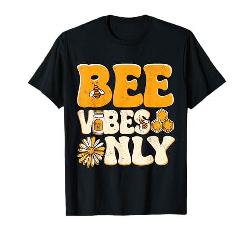 Diseño de apicultor para apicultores Funny Bee Vibes Apicultura Camiseta