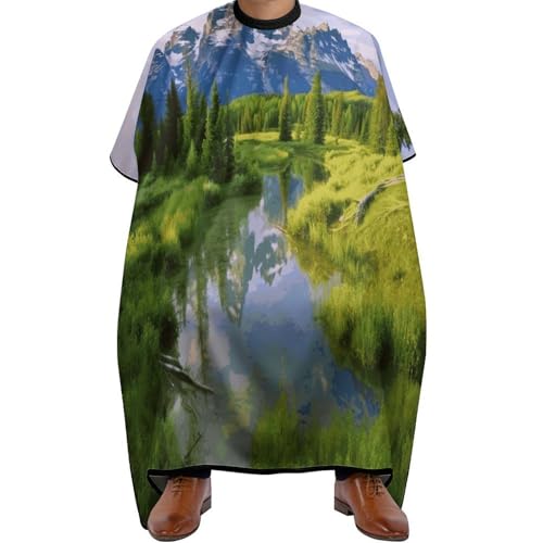 Capa de peluquería National Park ajustable 66.9x56.7 pulg miniatura 1