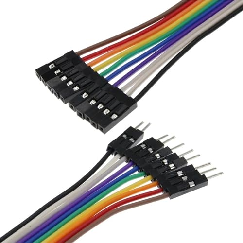 Cable de prueba con pinzas de cocodrilo hembra de 3cm para crear tus prototipos de robótica en casa 5