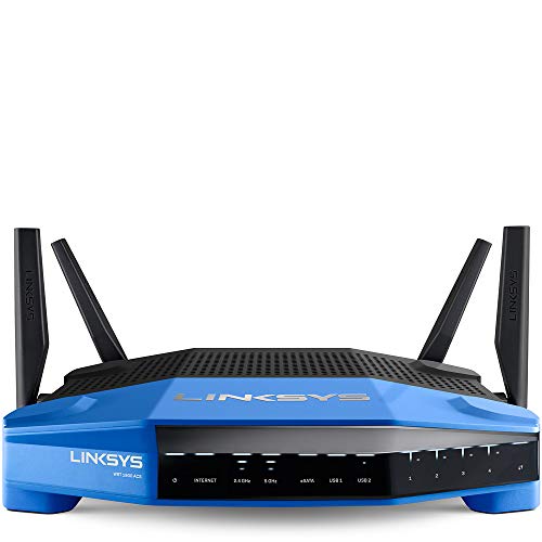 Linksys WRT AC1900 Open Source Dual-Band Gigabit WiFi Wireless Router (WRT1900ACS)(Renewed)