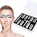 ELEVEN EVER Eyebrow Stencil Ruler kit -Includes 4 Group Eyebrow stencils and an Eyebrow Pencil Permanent Makeup Tools