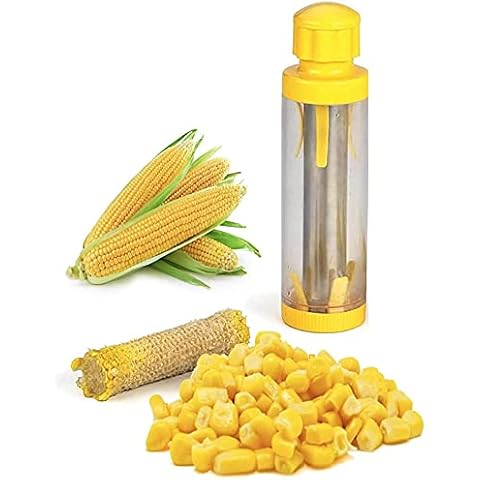 Corn Cob Stripper Tool Corn Stripper Corn Peeler Fruit Vegetable Kitchen Tools Stainless Steel Corn Cob Remover Cutter Kitchen Gadgets Accessory Cover