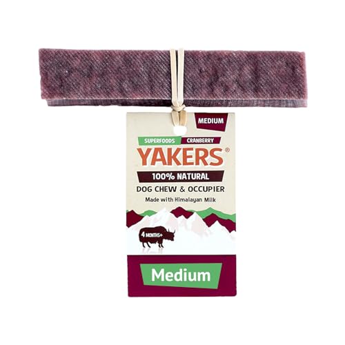 YAKERS Cranberry Dog Chew Medium