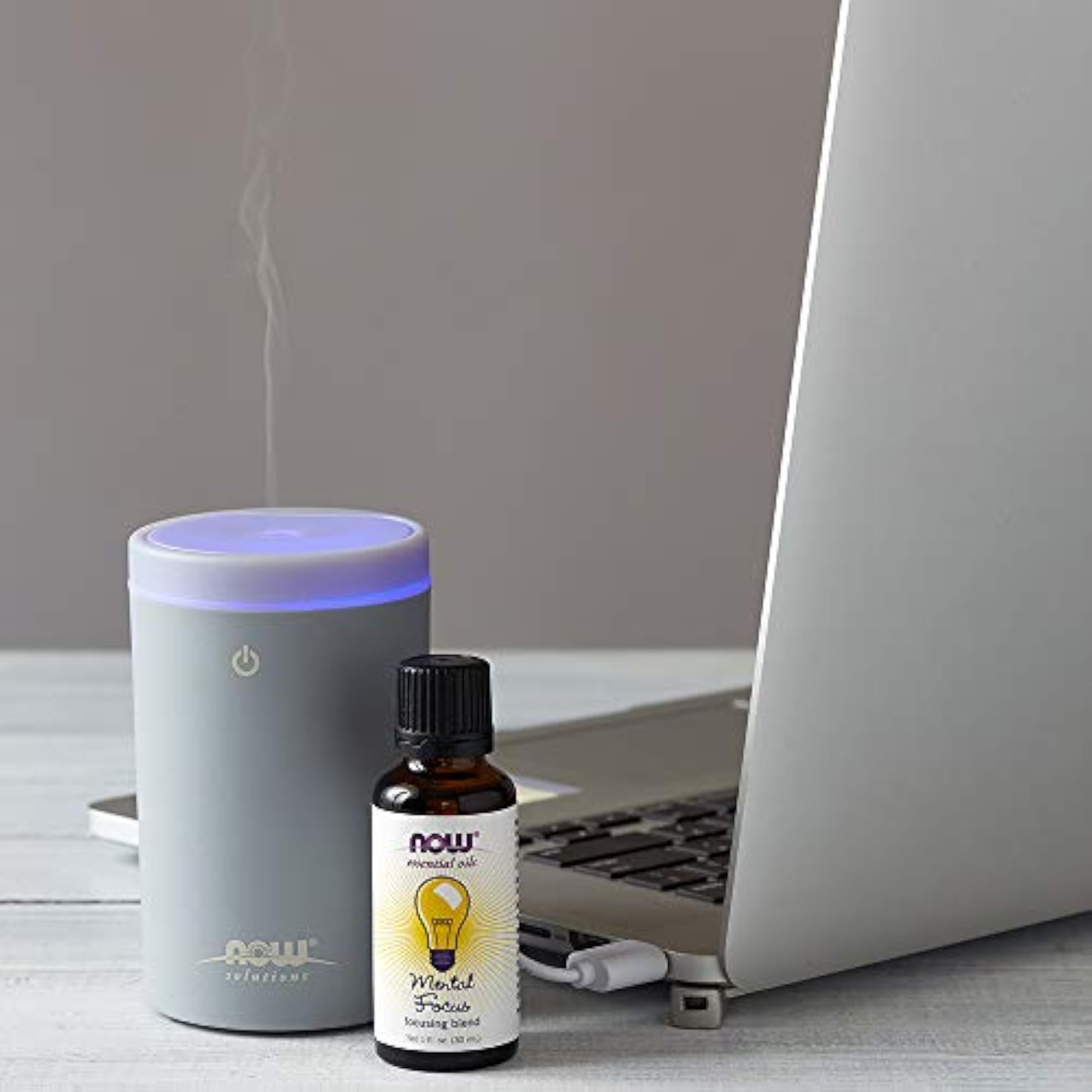 Portable USB Ultrasonic Diffuser by NOW Foods
