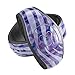 Design Skinz Purple Watercolor Zebra Pattern Premium Vinyl Decal Wrap Cover for The Disney MagicBand+ (Fits MagicBand+ for Disney Parks)