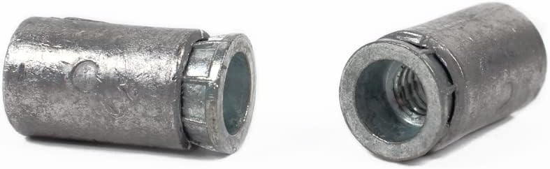1/4-20 Machine Screw Anchors/Zinc Internal Expander/Lead External Sleeve / 100 Pc. Carton
