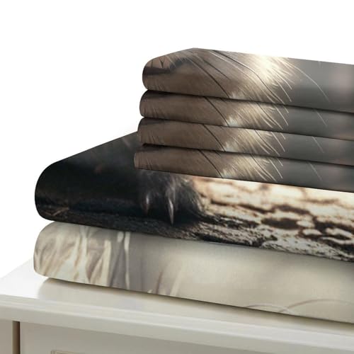 Housse de couette souris 3D microfbre 135x200 single avec taies