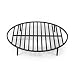 Titan Attachments Round Fire Pit Grate 30'' Heavy Duty Grill Cooking Campfire Camp Ring 1/2" Steel