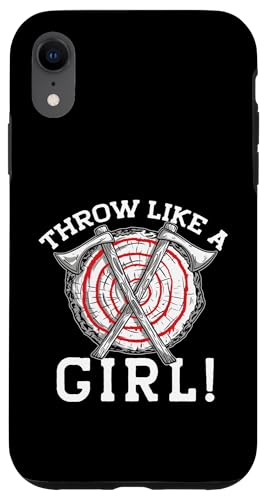 THROW LIKE A GIRL! ~[ X}zP[X iPhone XR p