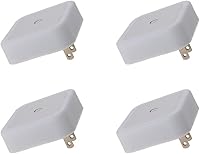 Vista 5 de Othmro ABS L62 × W62 × H40 Luz nocturna enchufable luz cálida LED Navidad bombilla luces de cama con sensor automático de atardecer a amanecer