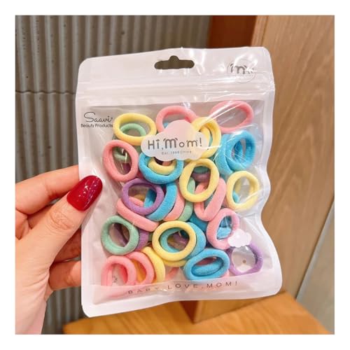 Image of Saavi 130 Pcs combo Baby Hair Accessories 10 pcs Cute Fruit Cartoon Hair Clips 20pcs Mini Hair Claw Clip 100pcs Baby Hair Ties for Girls and Kids Hair Pin for Kids & Small Girls (Random Designs)