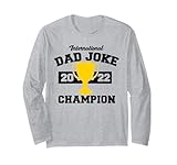 Photo Gallery international dad joke champion maglia a manica Photo Gallery international dad joke champion maglia a manica