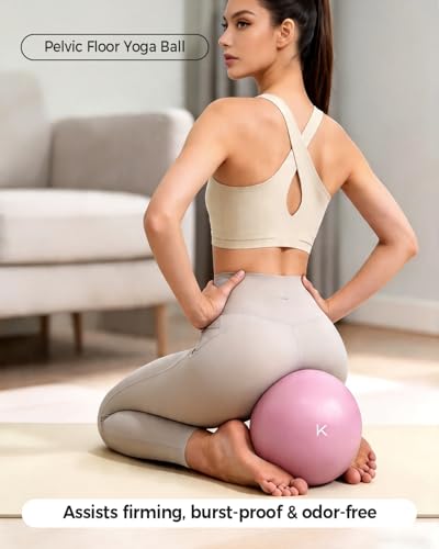 Image of KEEP Exercise Ball Anti-Burst - Thickened Yoga Ball Pilates Ball for Physical Therapy, Fitness Ball for Workout, Core Strength and Physical Therapy
