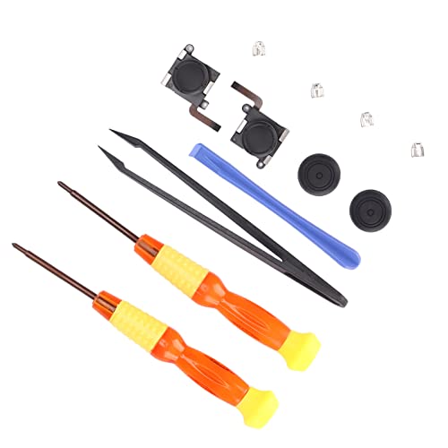 Kit de reparo do controlador, kit de desmontagem de joystick, vestível de reposição para manopla de