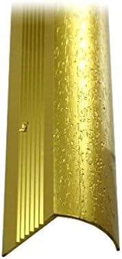 36" Hammered Gold Aluminum Stair Nosing