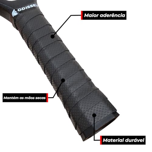 Overgrip Kit 3 Unidades Raquete Tênis Beach Tennis Padel