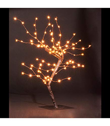Feeric Light & Christmas Arbre lumineux 100 LED Copper - H. 45 cm - Blanc