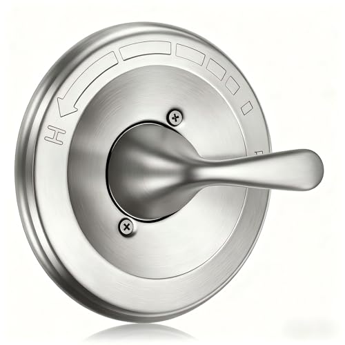 Replacement for DT Classic 13/14 Series Single-Function Shower Valve Trim Kit, T13020 Brushed Nickel Shower Handle Set, Fit R10000 Series Shower Valve(Catridge and Valve Not Included)