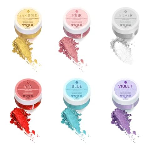 PAVADOR Edible Luster Dust Set Cover