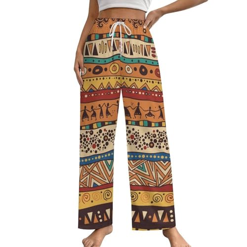 Pantalon de pyjama femme au style africain pour des nuits douces et relaxantes