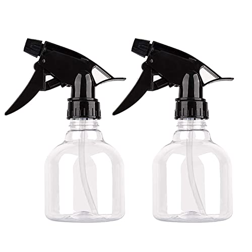 ZJYY 2 Piezas Botellas De Spray Transparente, Botella Aerosol Transparente, Pulverizador De Plástico, Bote Pulverizador, Plástico Botella De Spray, Para Agua, Alcohol, Plantas (Transparente) Cover