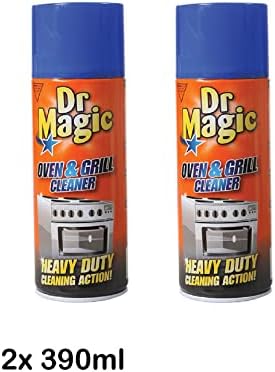 Two Pack - OVEN GRILL & BBQ CLEANER HEAVY DUTY ACTION CLEANING SPRAY 2 x 390ML