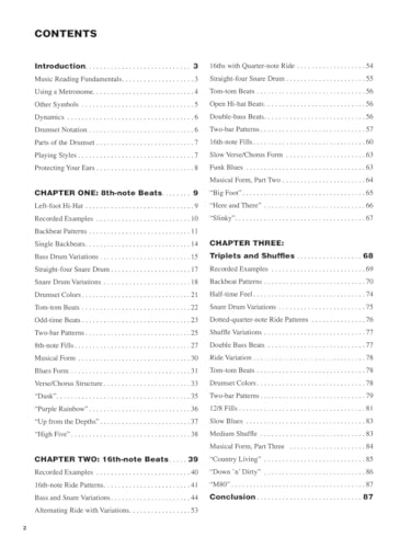 The Drumset Musician - 2nd Edition, Updated & Expanded | Beginner Drum Method Songbook with Online Audio Tracks | Rock Pop and Blues Beats Sheet Music for Practice and Performance - Image 4