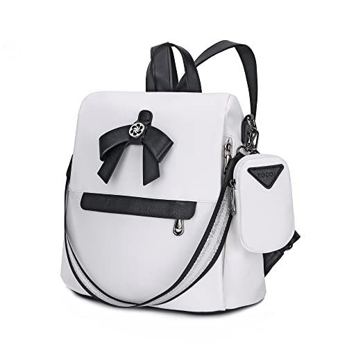 Image of ZOCAI Backpack Purse for Women Fashion Backpack Purses PU Leather Daypacks Anti-Theft Shoulder Bag Satchel Purse