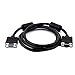 Aexit PC Computer Audio & Video Accessories 15 Pin VGA Male to VGA Female M/F Extension Connectors & Adapters Cable 4.9ft