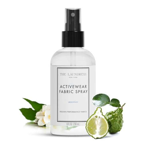 The Laundress Activewear Fabric Refresher Spray, 8 Oz, Marine Fragrance, Bright, Energetic, Odor...