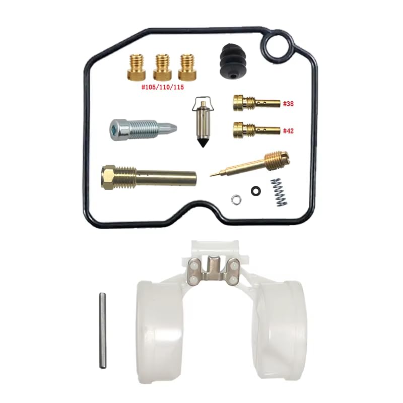 Kit reparación carburador Burgman 400 Skywave AN400 de 1998 a 2002 junta cuba flotador moto