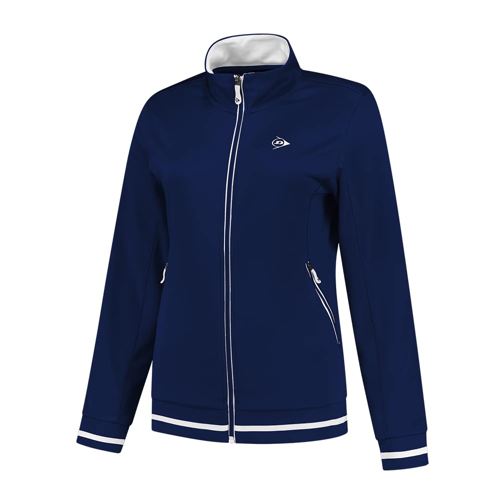 DUNLOP Kinder Sport Tennis Jacke Club Line Knitted Jacket Mädchen