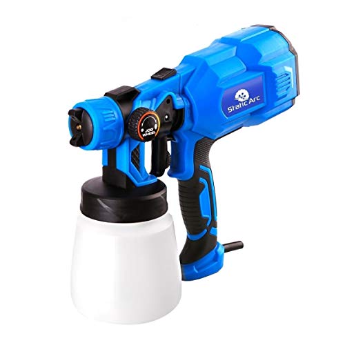550W ELECTRIC SPRAY GUN SUCTION FEED 800ML CUP VEHICLE CAR WOOD FENCE PAINT
