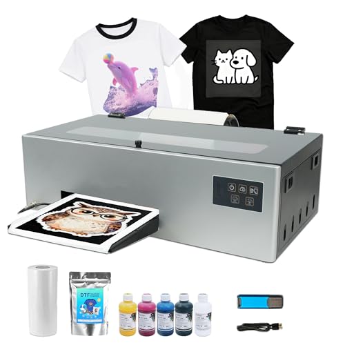 Fynqil A4 DTF Printer A4 L805 Transfer Printing Machine for DIY Print...