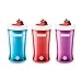 ZOKU Jumbo Slush and Shake Maker, Compact Make and Serve Cup with Freezer Core Creates Single-Serving Smoothies, Slushies and Milkshakes in Minutes, BPA-Free, Red