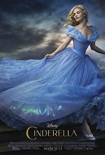 CINDERELLA (2015) Original Authentic Movie Poster 27x40 - Double - Sided - Lily James - Cate Blanchett - Richard Madden - Helena Bonham Carter