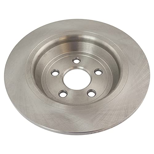 Image of TRQ Rear Ceramic Brake Pad and Rotor Set