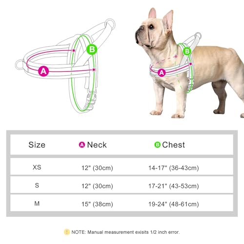 Arnés de perro ajustable y chaleco acolchado para mascotas pequeñas 7