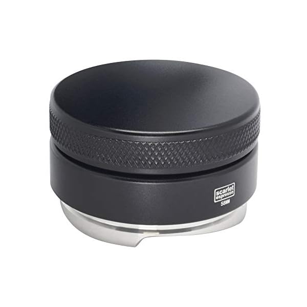 'Scarlet Espresso Distributor "Grande Tre Prensa de 58 mm para extracción perfecto durante cafeteras Negro - Imagen 3