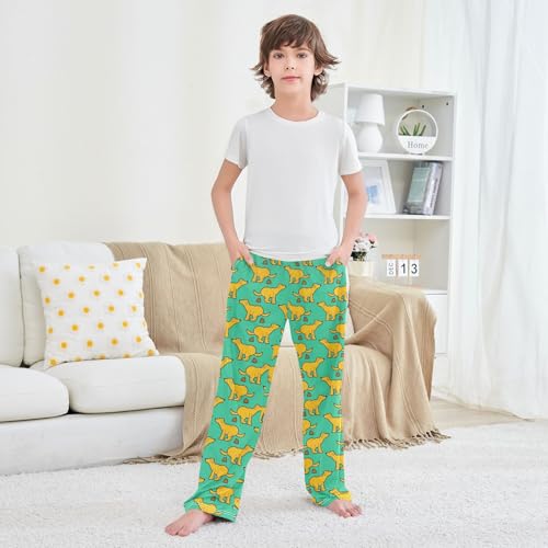 Boys' Pants Dog Poop Pet Shit Long Bottoms Jogger Pants Elastic Waist Trousers with Pockets S-XL3