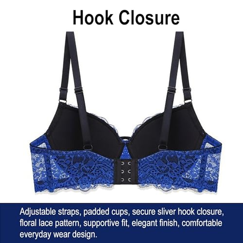 Image of secret lives Polyester Lace Women Bridal Underwire Padded Hipster Lingerie Set