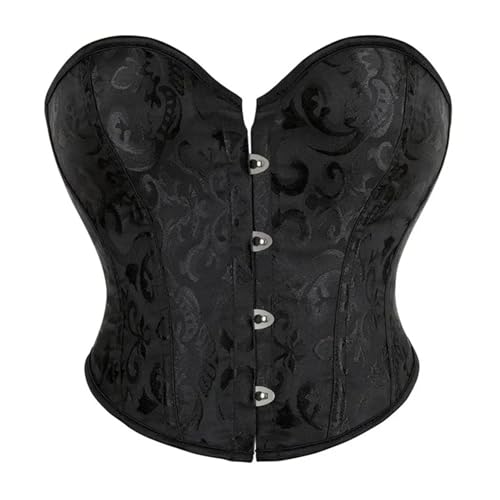 Corset cintrant pour femme gaine amincissante noire