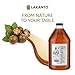 Lakanto Sugar Free Maple Flavored Syrup Sweetener with Monk Fruit and Erythritol, 128 fl oz