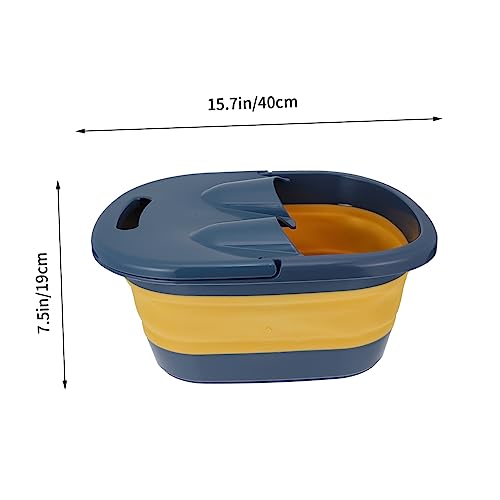 Tina Plegable para Remojar Pies Diseño Portátil miniatura 2