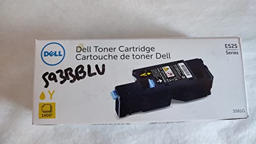 Toner Jaune Dell 3581 G E525 W 1,4 K idéal pour les rapports de bureau