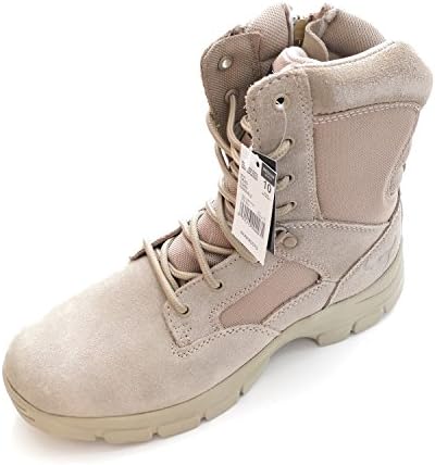 Texas Steer Men's Military Style Work Boot Brown (10)