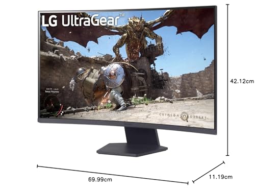 Lg 32gs60qC-B Monitor Pc 80 Cm [31.5] 2560 X 1440 Pixel Quad Hd Lcd Nero (va 32in 2560 X 1440 16:09 1m - Hdmi X2 Displayport Headphone)