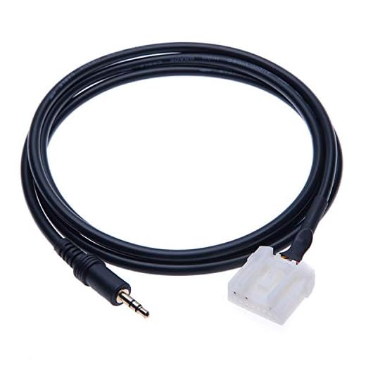 Mazda Aux in Music CD Interface Adapter Audio Jack Cable Lead Mp3 for Samsung Galaxy, HTC ONE, Huawei, Sony Xperia Lumia, LG Phone, iPod, MP3 Player to Mazda 6, 3, 5, 2, MX5, RX8, M6, M3, Besturn B70
