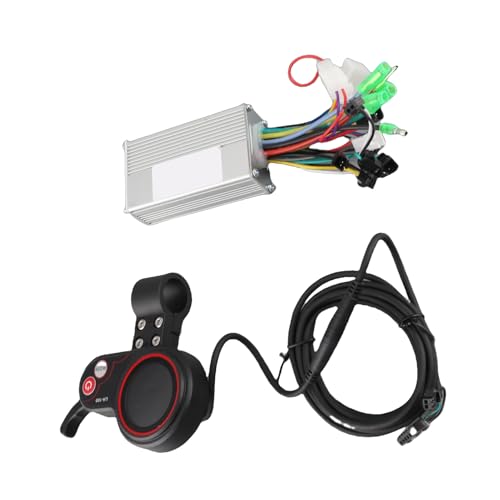 24V-60V Motor Controller, LCD Display Panel with Switch Smart Dual Mode E-Bike Controller Kit 250W-350W for Urban Commuters Mountain Bikers Scooter Riders Moped Enthusiasts Daily Travel by RiToEasysports - Used condition - CA$59.83